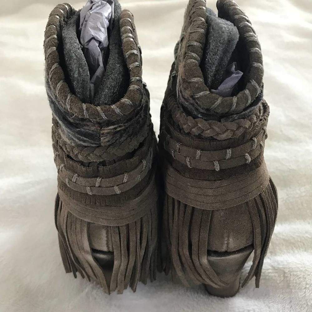 Naughty Monkey Boho Ankle Bootie Taupe - Picture 5 of 5